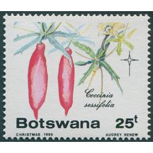 Botswana 1985 25t Coccinea sessifolia SG588 MNH