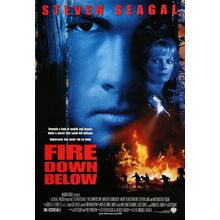 Fire Down Below (1997)_1 Movie Film Poster Canvas iconic design
