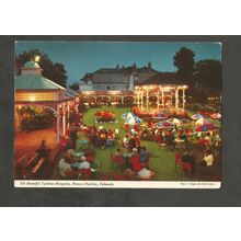 Postcard Cornwall Falmouth Princess Pavilion Beer garden John Hinde 2DC582