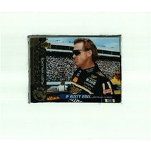 1995 Upper Deck Rusty Wallace-Predictor-Da ytona,Fl-Feb.19,1995 Imprint-CREASES