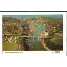 Yorkshire WHITBY High Level Bridge Postcard by Dennis (W.0704)