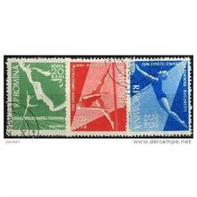 1957 3 different values - #216 fine used (o)