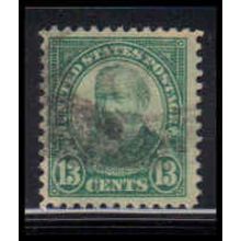 Used 622 13c Benjamin Harrison Fine RA2156