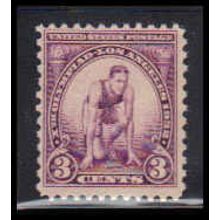 718 3c Runner Barely Clears MNH O3281