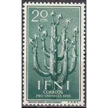 Ifni 1956 Michel 159 Neuf * Cote (2005) 0.10 Euro Plante Senecio anteuphorbium