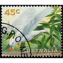 Australia 1996 Pets 45c Used Stamp Animal Bird Cockatoo