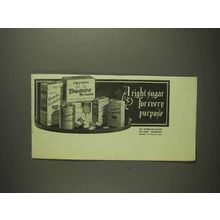 1914 Domino Sugar Products Ad - Right for Every Purpose