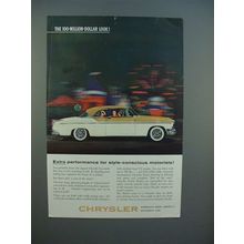 1955 Chrysler New Yorker St. Regis Car Ad - Performance