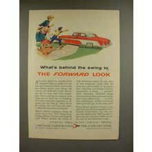 1955 Chrysler Car Ad - The Forward Look!