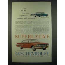 1959 Chevrolet Impala Sport Coupe and Impala 4-Door Sport Sedan Ad