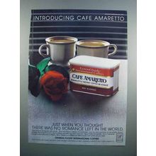 1983 GF International Coffeees Caf_ Amaretto Ad