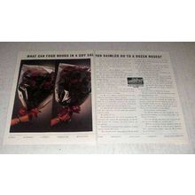 1986 Guy Salmon Chauffer Drive Ad - A Dozen Roses