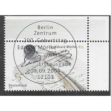 GER 2004 55c 'EDUARD MOERIKE 'FINE USED (EBID59-482)