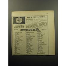 1957 J. Press Fashion Advertisement
