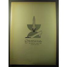 1960 Andrew Geller Advertisement - Gamins Shoes