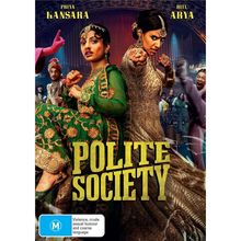 Polite Society DVD | Priya Kansara, Ritu Arya | Region 2 & 4