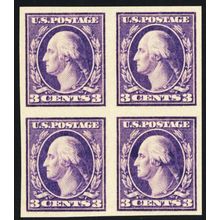 484, Mint Superb NH Block of Four - Stuart Katz