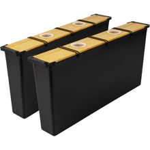 Bee Hive Feeder Frame 6L-2 Pack, 19" X 2" X 9” Frame Feeders for Bee Hive, Deep