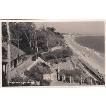 EC762 CANFORD CLIFFS. PRINTED POSTCARD