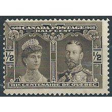 Canada 1908 SG188 1/2c Sepia Quebec Tercentennary Fine Used....