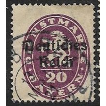 1920 Michel D37 - #2 fine used (o)