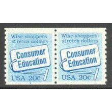 2005 20c Consumer Education Fine MNH Dry Gum CNP Left 2 V0880