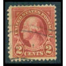 Used 634 2c George Washington Barely Clears M10363