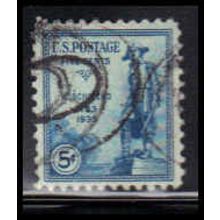 Used 734 5c General Kosciuzko Fine K0459