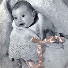 Vintage Baby Spanish Lace Knitting Pattern Patons #SC13 Seven Designs from Spain