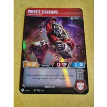 Transformers Trading Card Game: War on Cybertron - Siege I - Private Sideswipe