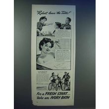 1942 Ivory Soap Ad - Robert, Leave the Table