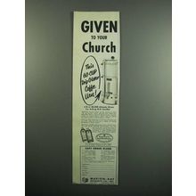 1954 Marion-Kay Vanilla Ad - Given to Your Church