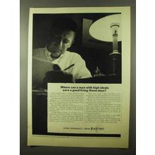 1966 Equitable Life Assurance Ad - Man With High Ideals