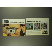 1966 Kodak Instamatic 104 Camera Ad - The Fun Is