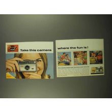 1966 Kodak Instamatic 104 Camera Ad - The Fun