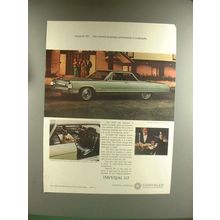 1967 Chrysler Imperial Crown Coupe Car Ad - Newest Prestige