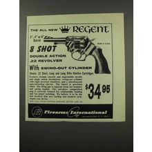 1967 F.I. Regent 8 Shot Double Action .22 Revolver Ad
