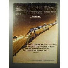 1970 Winchester Model 770 Rifle Ad - Bite the Dust