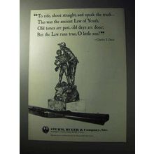 1977 Ruger Firearms Ad - Ride, Shoot Straight