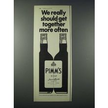 1977 Pimm's No 1 Cup Ad - Should Get Together More
