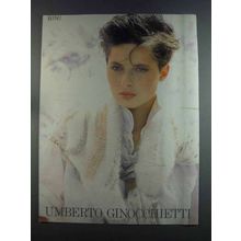 1982 Umberto Ginocchietti Fashion Ad