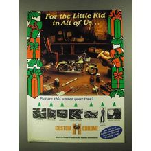 1991 Custom Chrome Parts & Accessories Ad - Little Kid