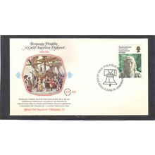 FDC Fleetwood Great Americans 11p Franklin Great Britain (Cachet-U/A) CV42394