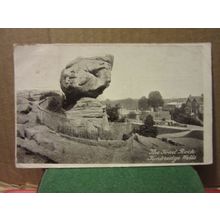 THE TOAD ROCK, TUNBRIDGE WELLS KENT used antique postcard 1907 pm dainty novel =