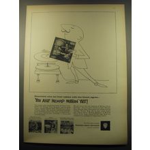 1959 Warner Bros. Records Ad - Gourmets who set their tables with the finest