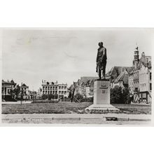 Vlissingen Bellamypark Statue Monument Holland RPC Postcard