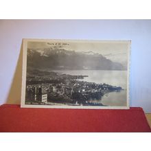 GENERAL VIEW, VEVEY, SWITZERLAND unused vintage postcard =