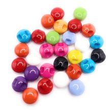 9mm Mixed Coloured Shank Buttons Acrylic Baby Cardigans Dolls Knitting Crafts
