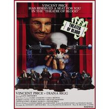 THEATER OF BLOOD (THEATRE OF BLOOD) (MUCH ADO ABOUT MURDER) (1973) 2 Poster Canv