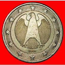 Ⰶ NON-PHALLIC (2008-2025): GERMANY ★ 2 EUROS 2008F BADEN-W.★LOW START★NO RESERVE